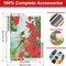 DIY 5D Diamond Craft Painting Kit – Hummingbird & Flowers Diamond Art for Adults, Full Drill Diamond Painting for Wall Decor, Gifts & Relaxation (30x40cm / 11.8x15.7inch)